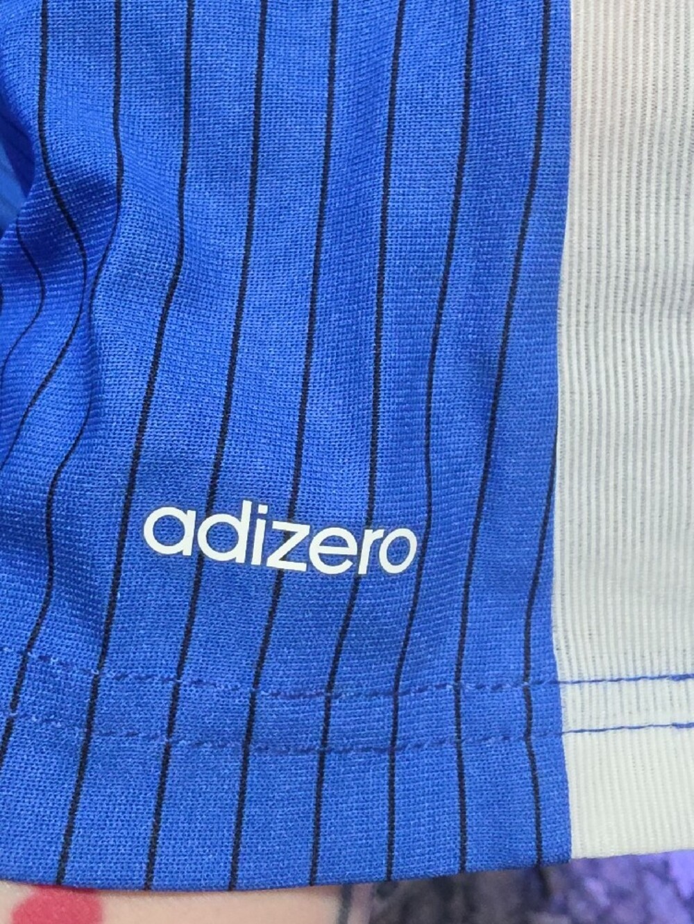 adidas Blue Schalke 04 Home Soccer Jersey - Picture 8 of 10